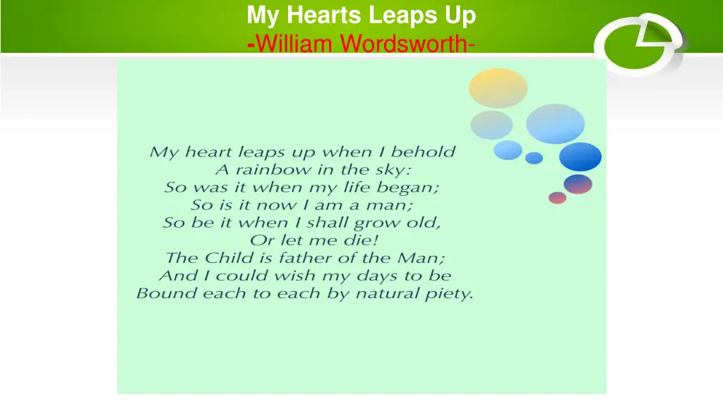 my hearts leaps up william wordsworth