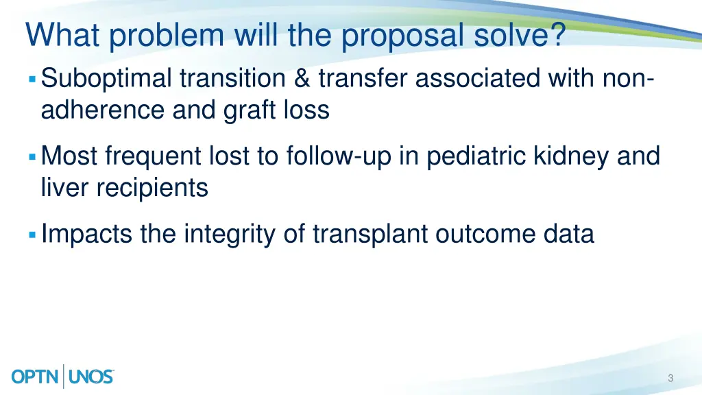what problem will the proposal solve suboptimal