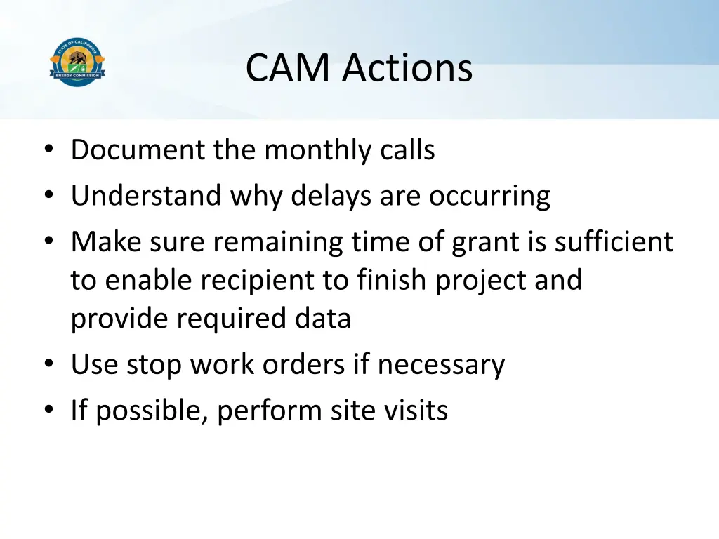 cam actions 5