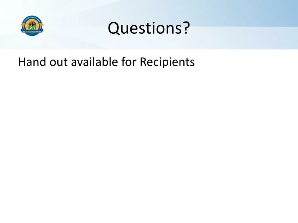 questions