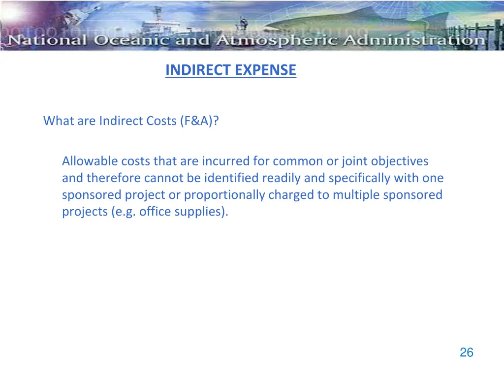 indirect expense