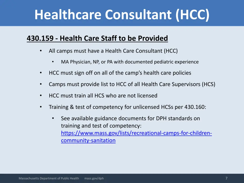 healthcare consultant hcc