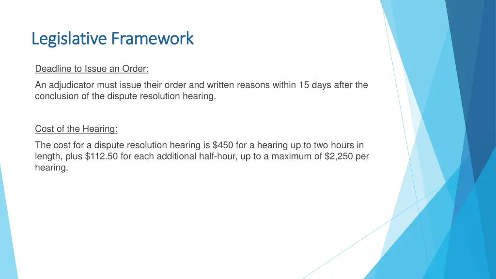 legislative framework legislative framework 2