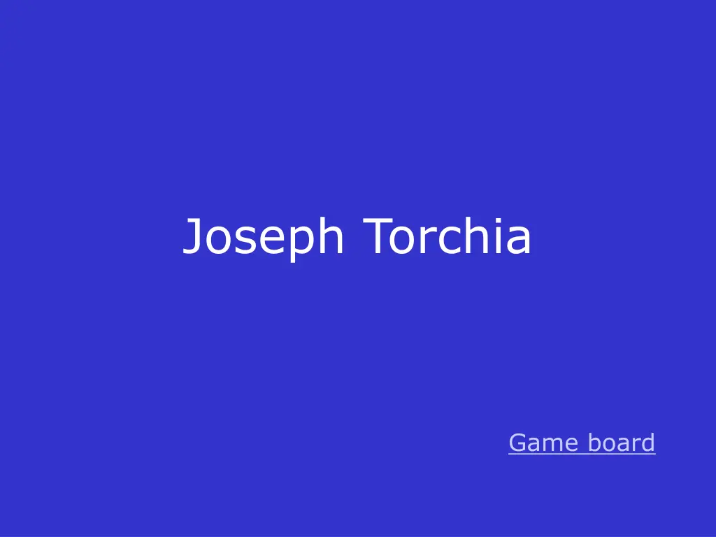joseph torchia