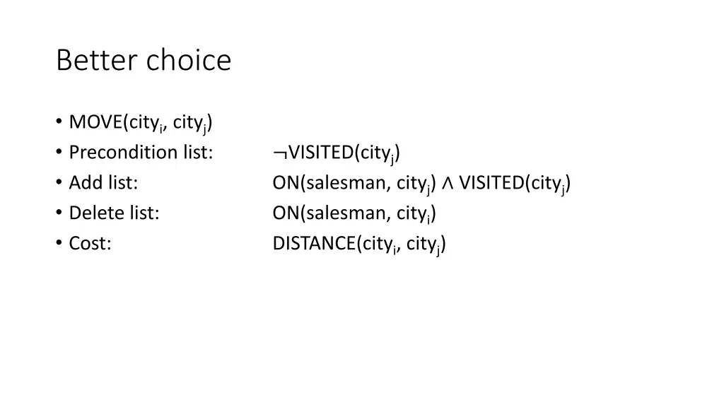 better choice