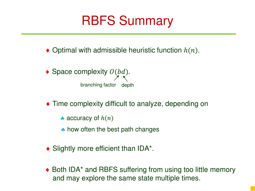 rbfs summary