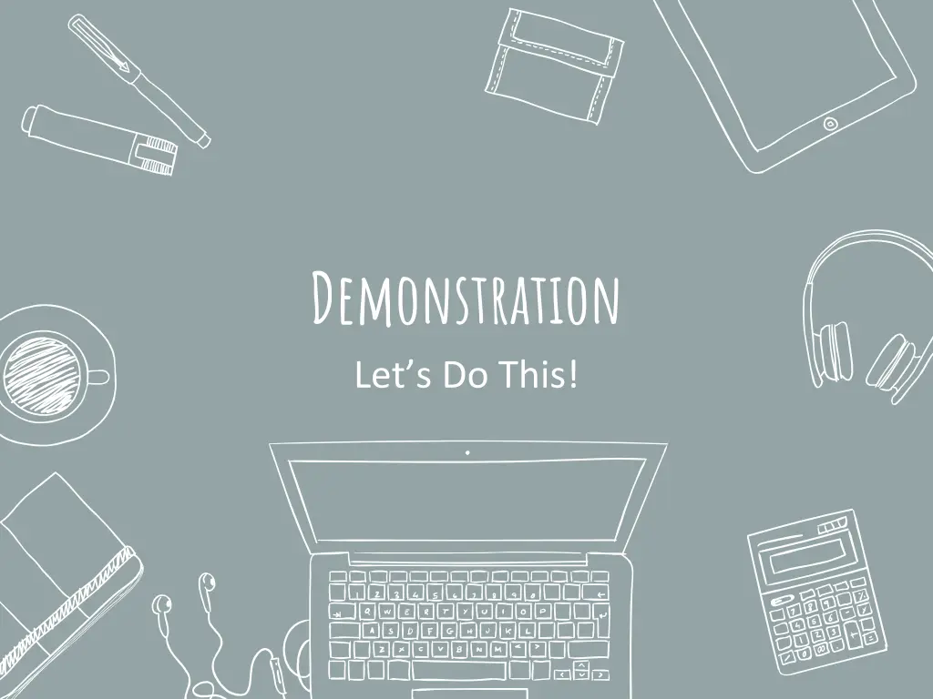 demonstration let s do this