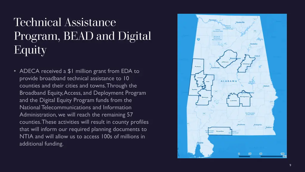 technical assistance program bead and digital