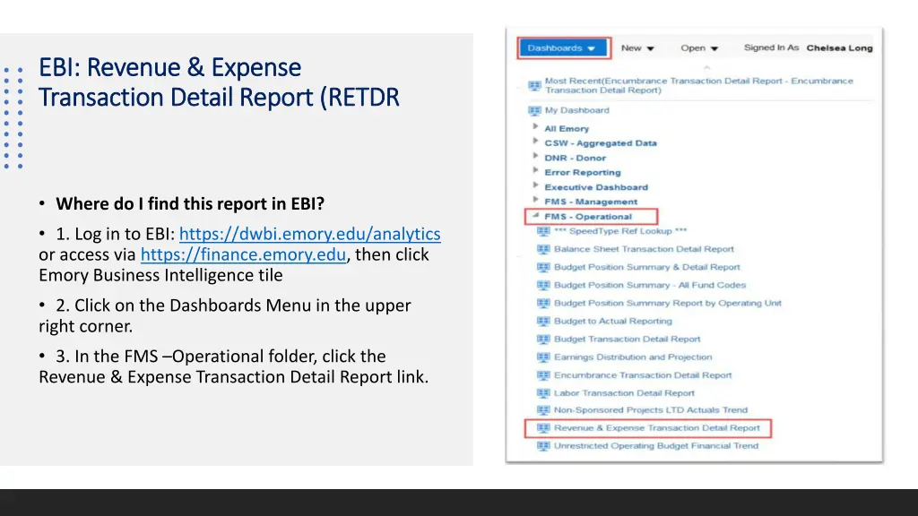 ebi revenue expense ebi revenue expense 1
