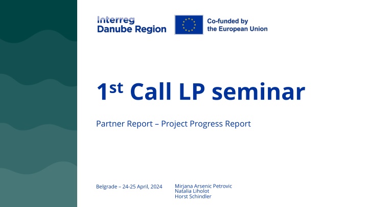 1 st call lp seminar