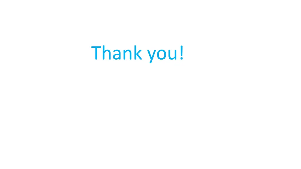 thank you