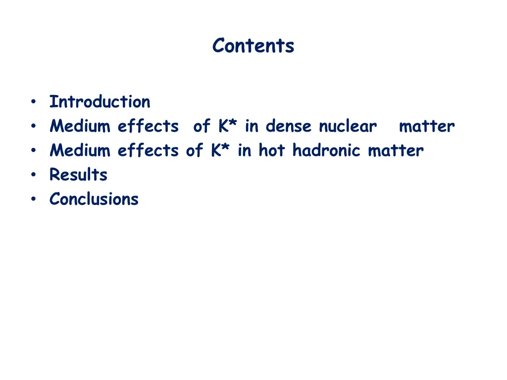 contents
