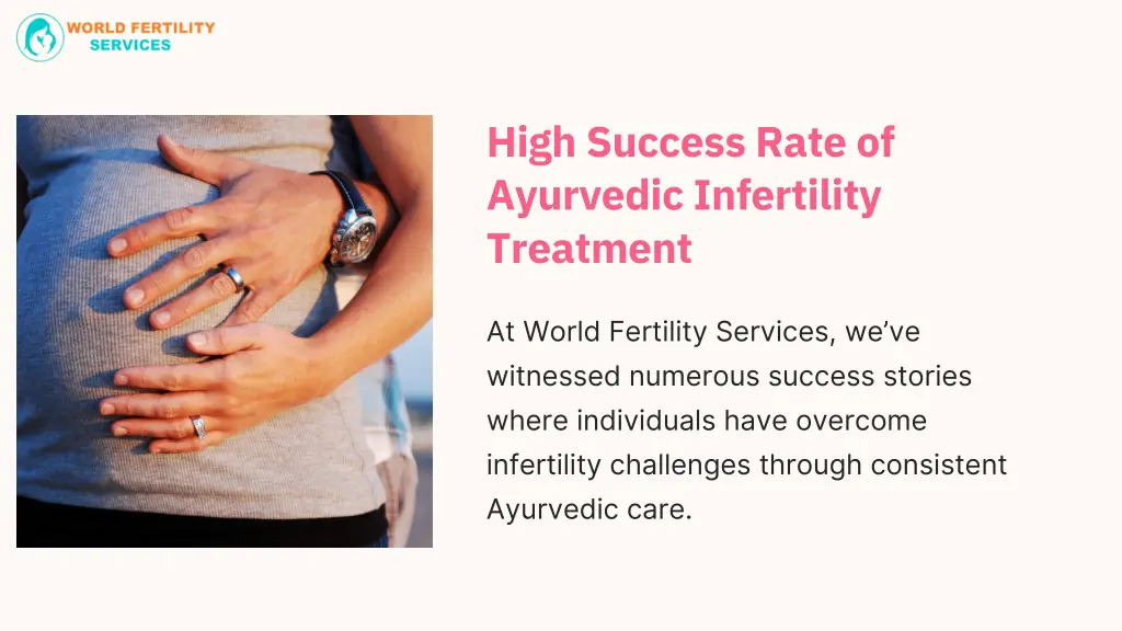 high success rate of ayurvedic infertility