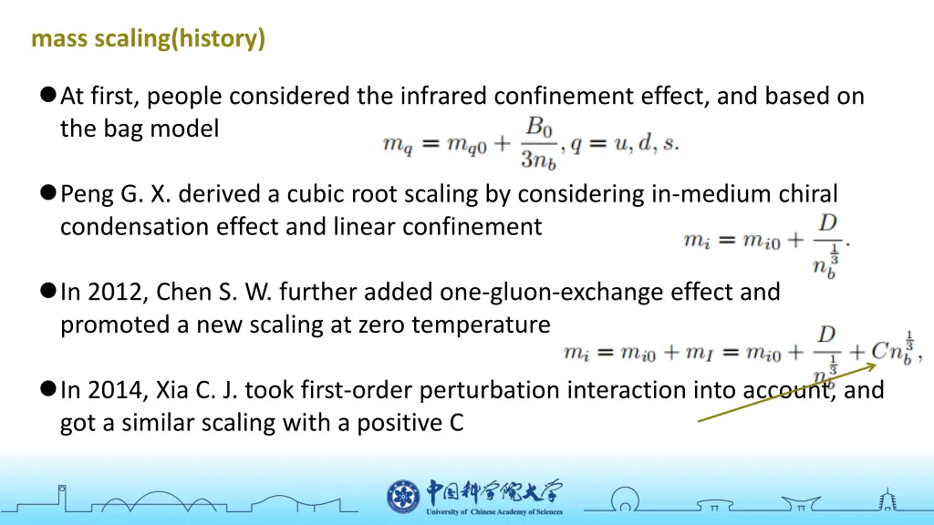 mass scaling history