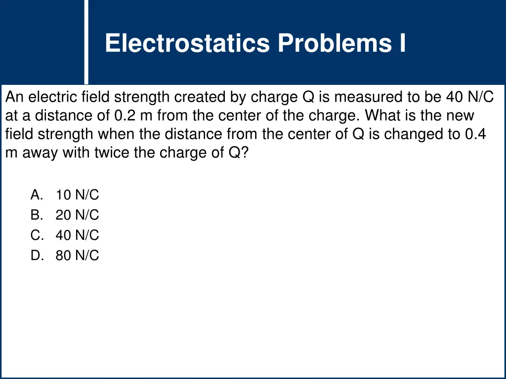 question title question title electrostatics 2