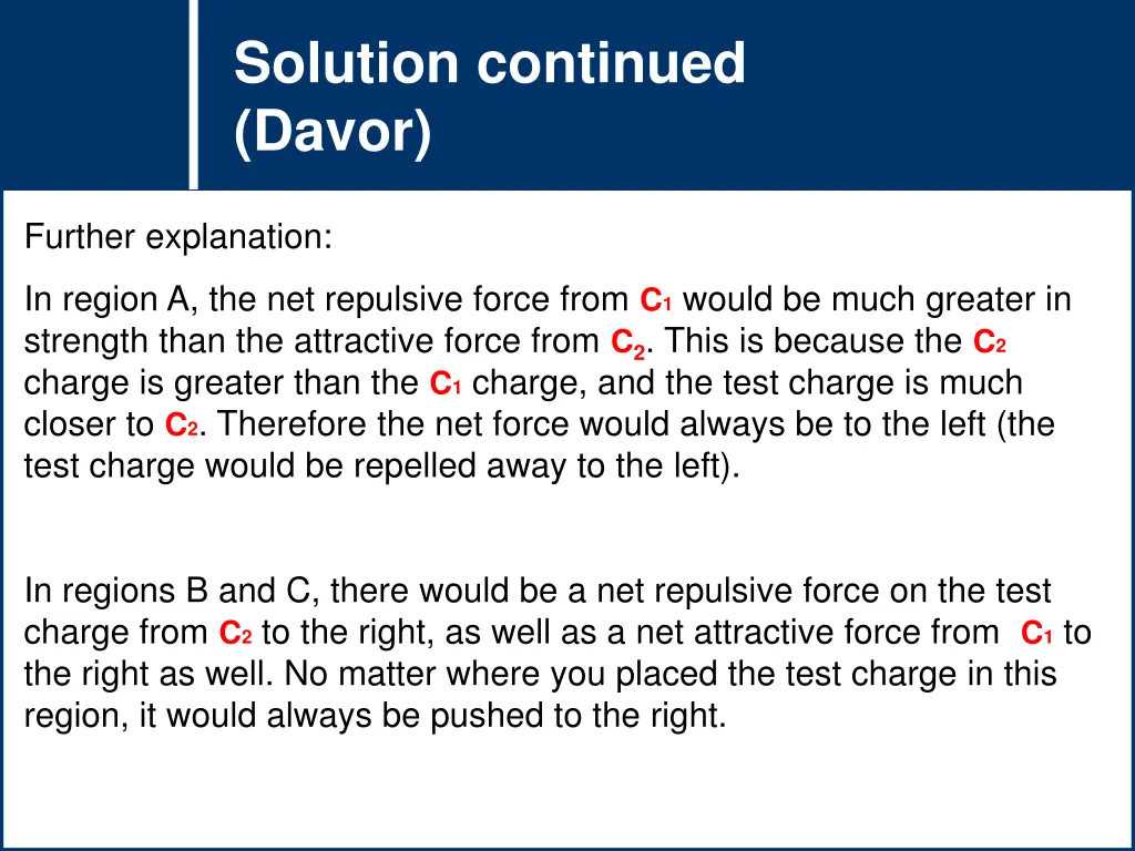 solution continued