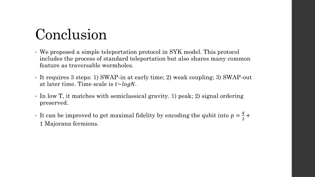 conclusion