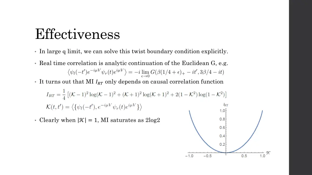 effectiveness
