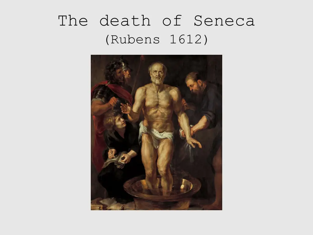 the death of seneca rubens 1612