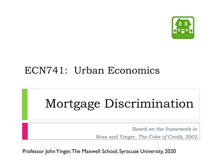 ecn741 urban economics