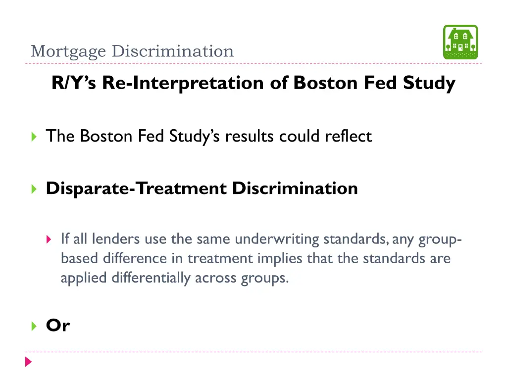 mortgage discrimination 10