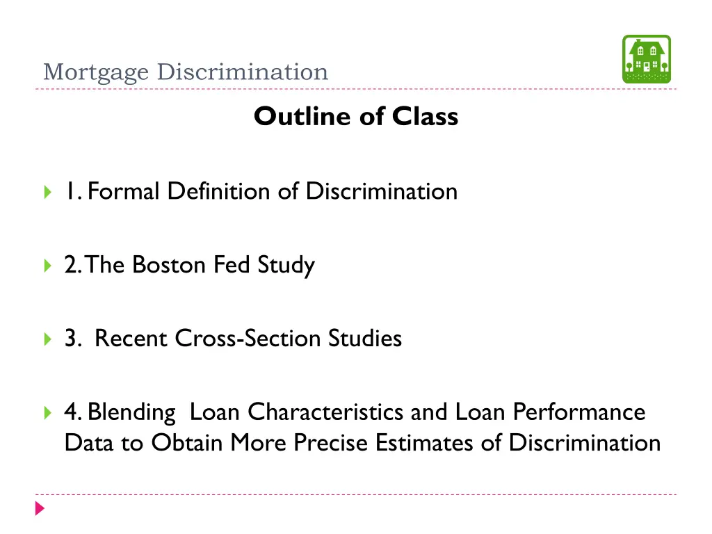 mortgage discrimination
