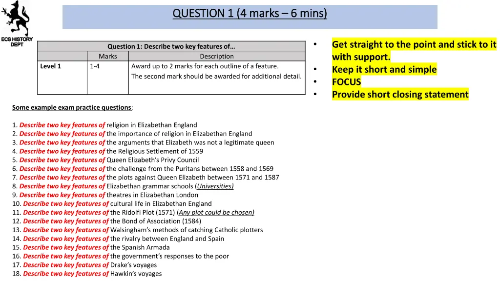 question 1 4 marks question 1 4 marks 6 mins
