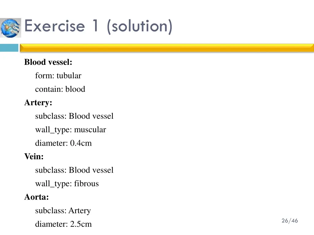exercise 1 solution