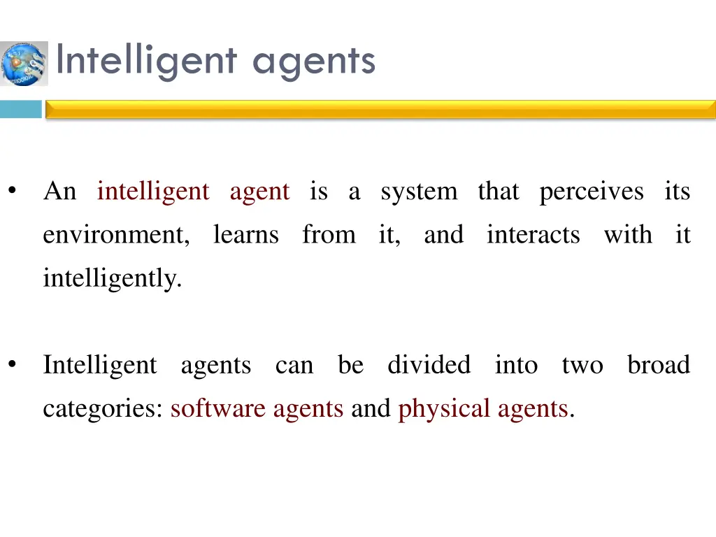 intelligent agents