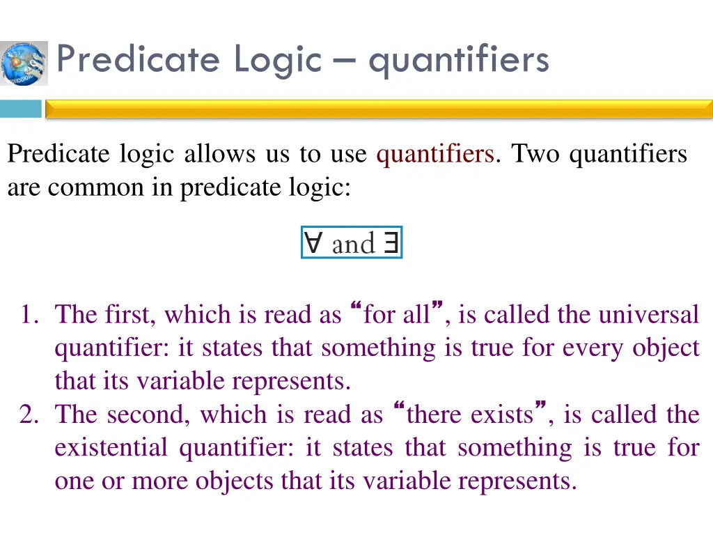 predicate logic quantifiers