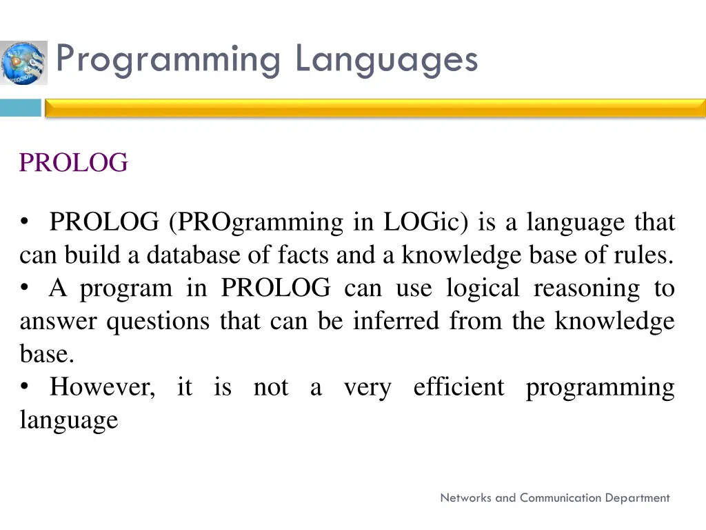 programming languages 1