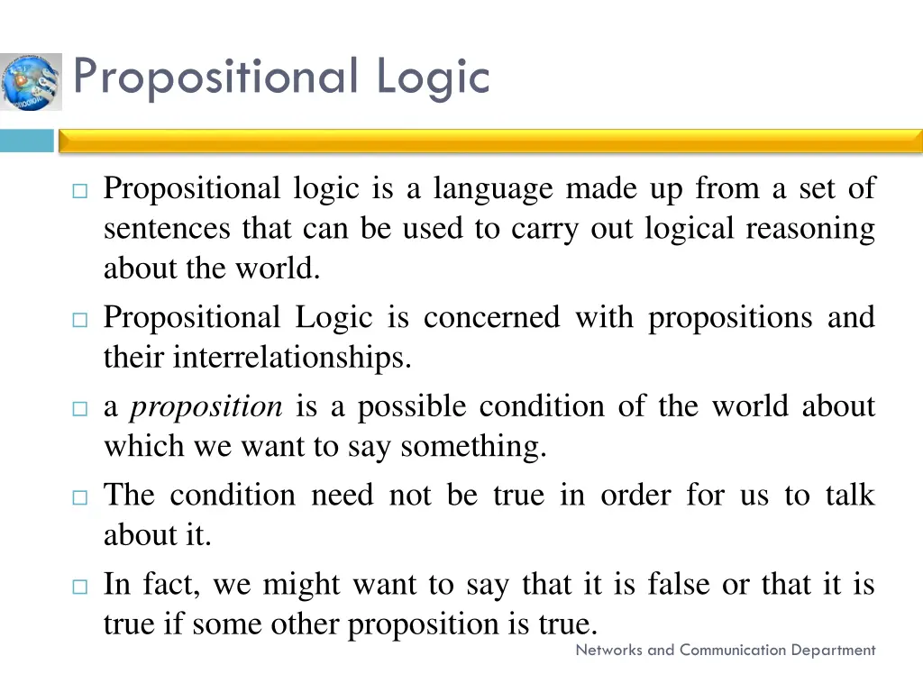 propositional logic