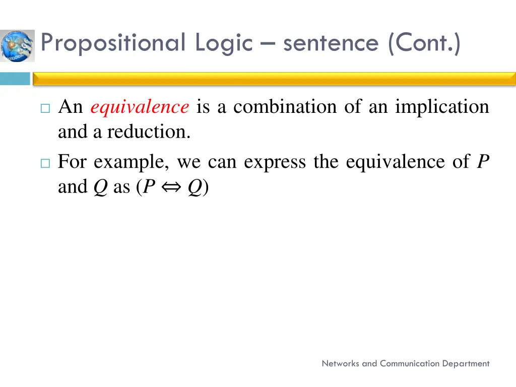 propositional logic sentence cont 2