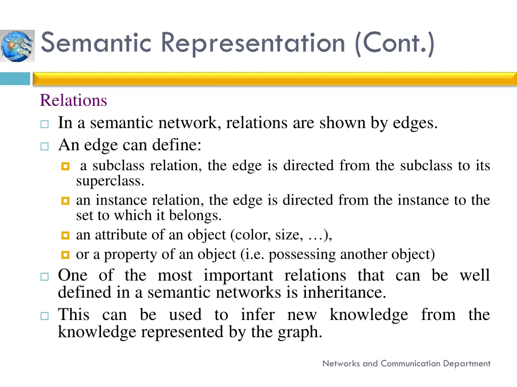 semantic representation cont 2