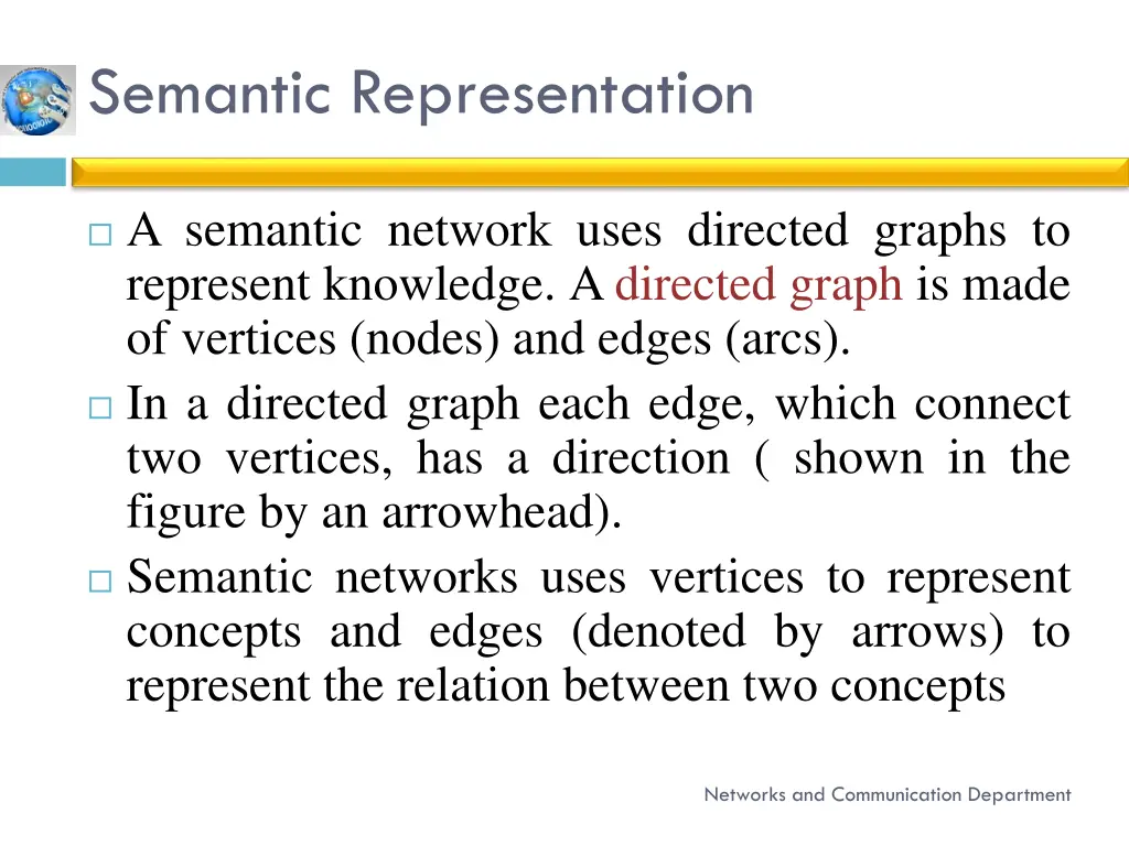 semantic representation