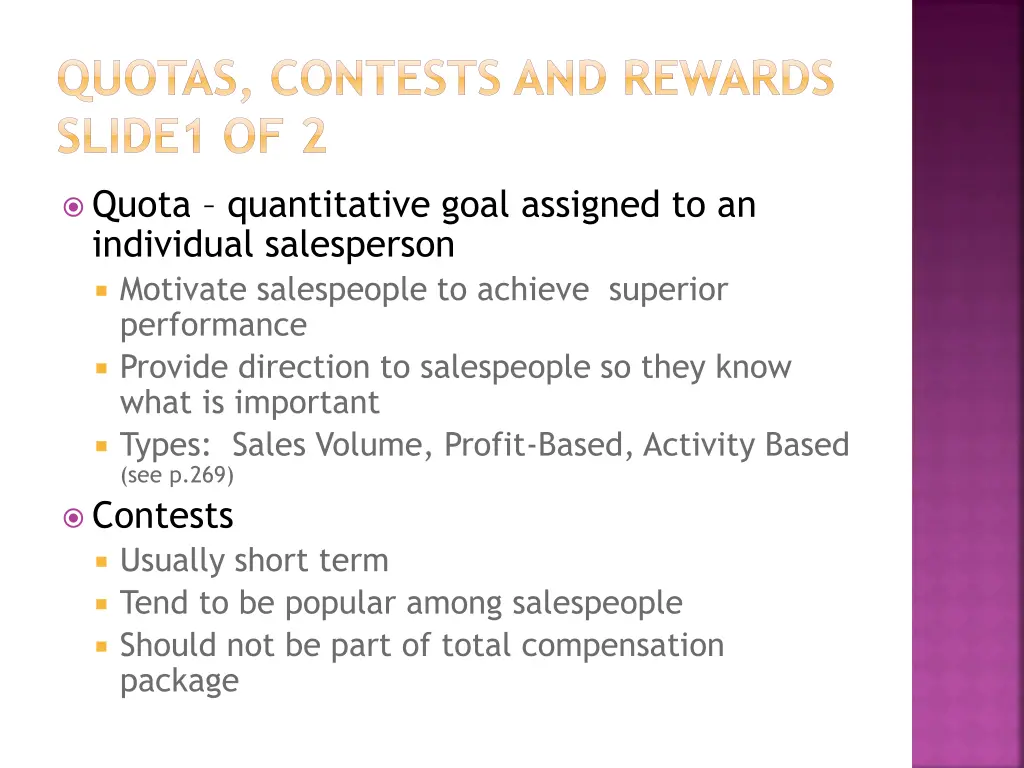 quotas contests and rewards slide1 of 2