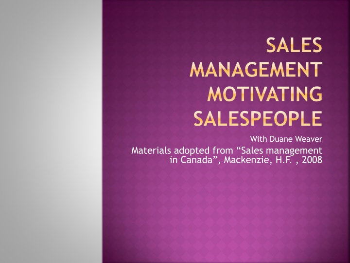 sales