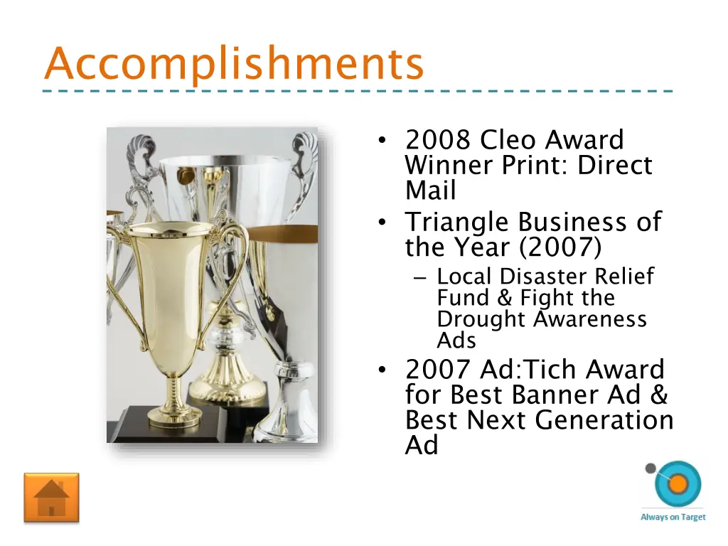 accomplishments