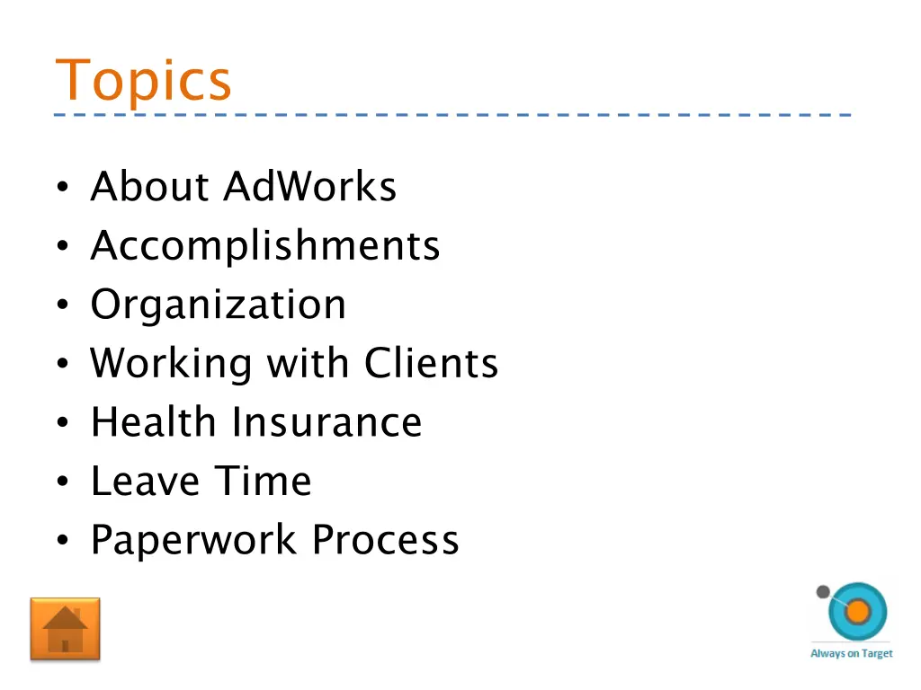 topics