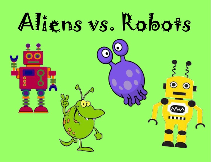 aliens vs robots