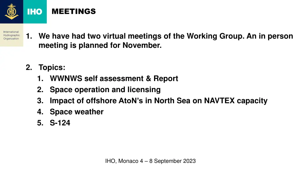 meetings