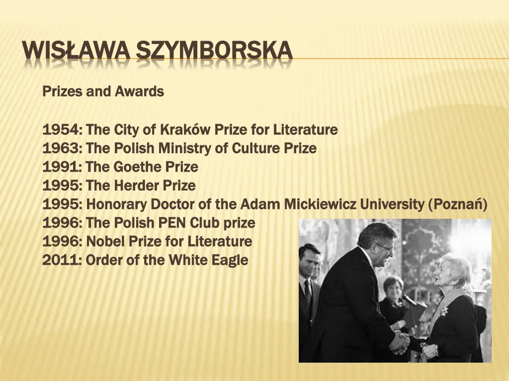 wis awa wis awa szymborska szymborska 1