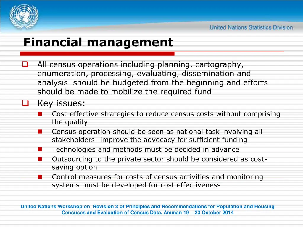 financial management
