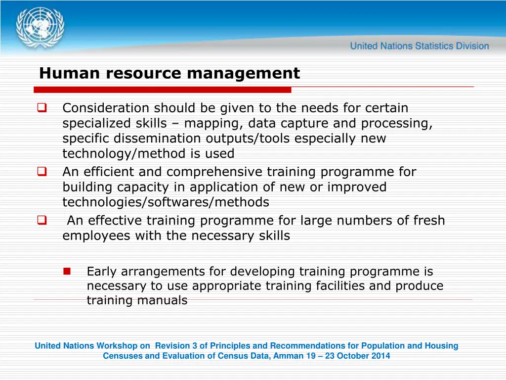 human resource management