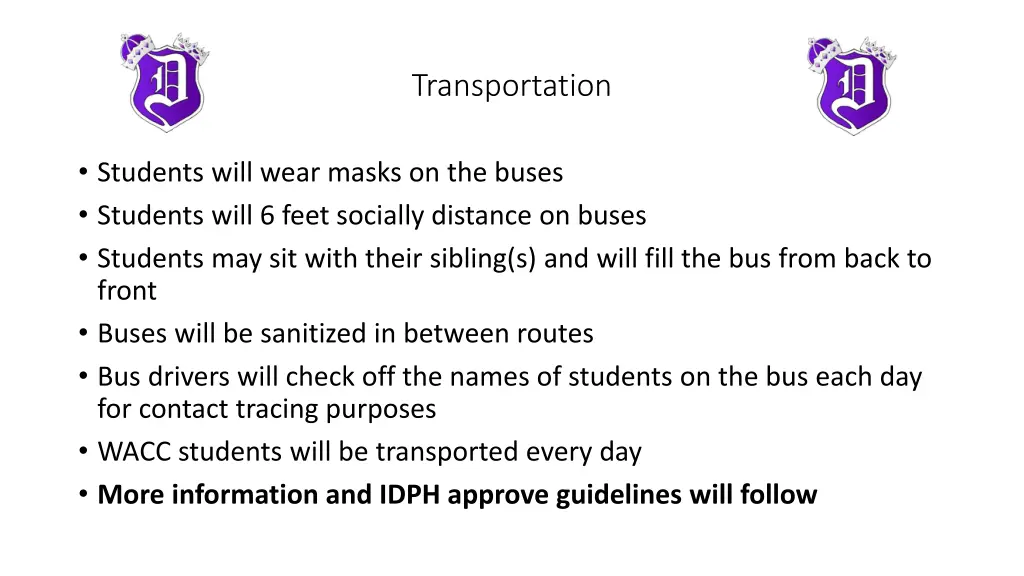 transportation