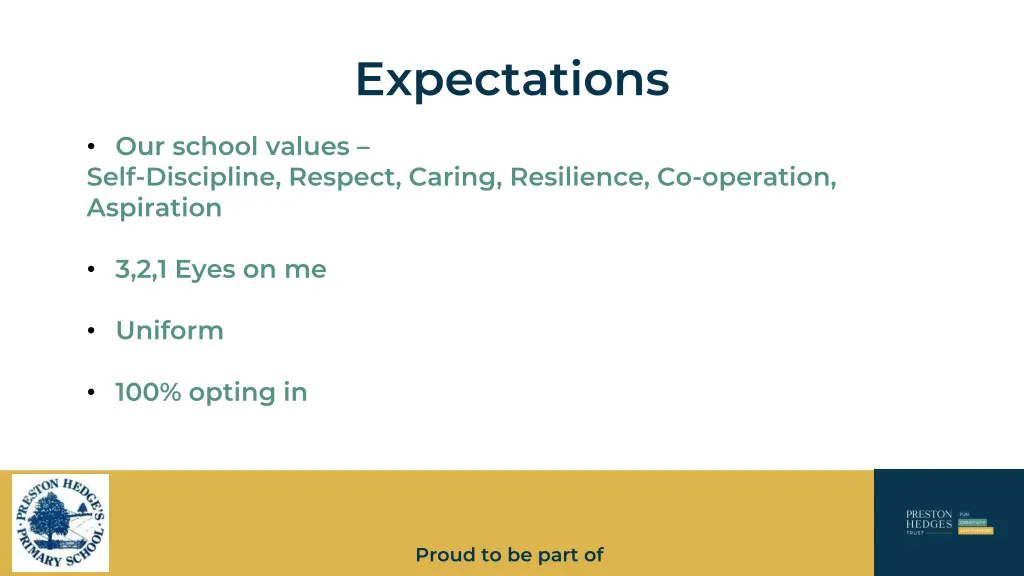 expectations