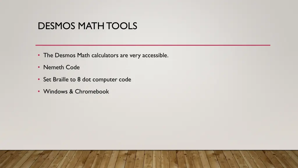 desmos math tools