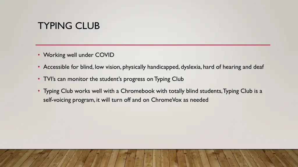typing club