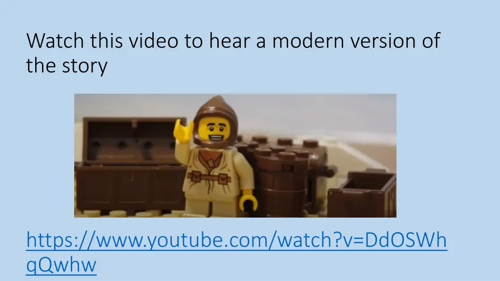 watch this video to hear a modern version
