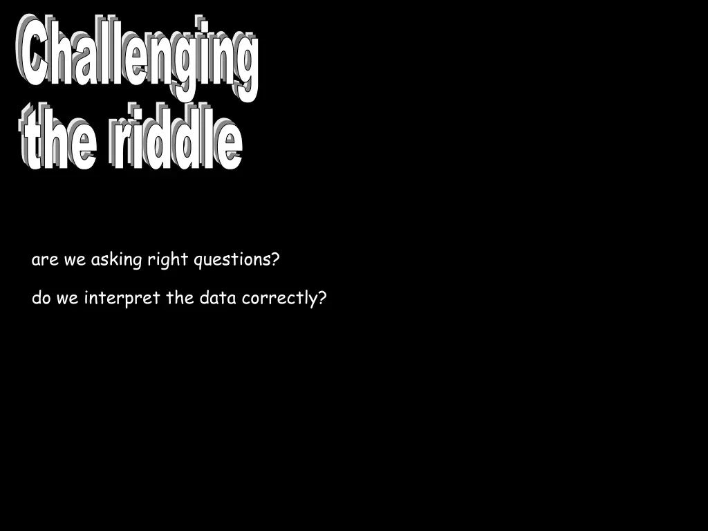 challenging